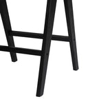 Tabourets de bar modernes et minimalistes Christopher Knight Home Kelly en bois d'hévéa avec cannage (Lot de 2)