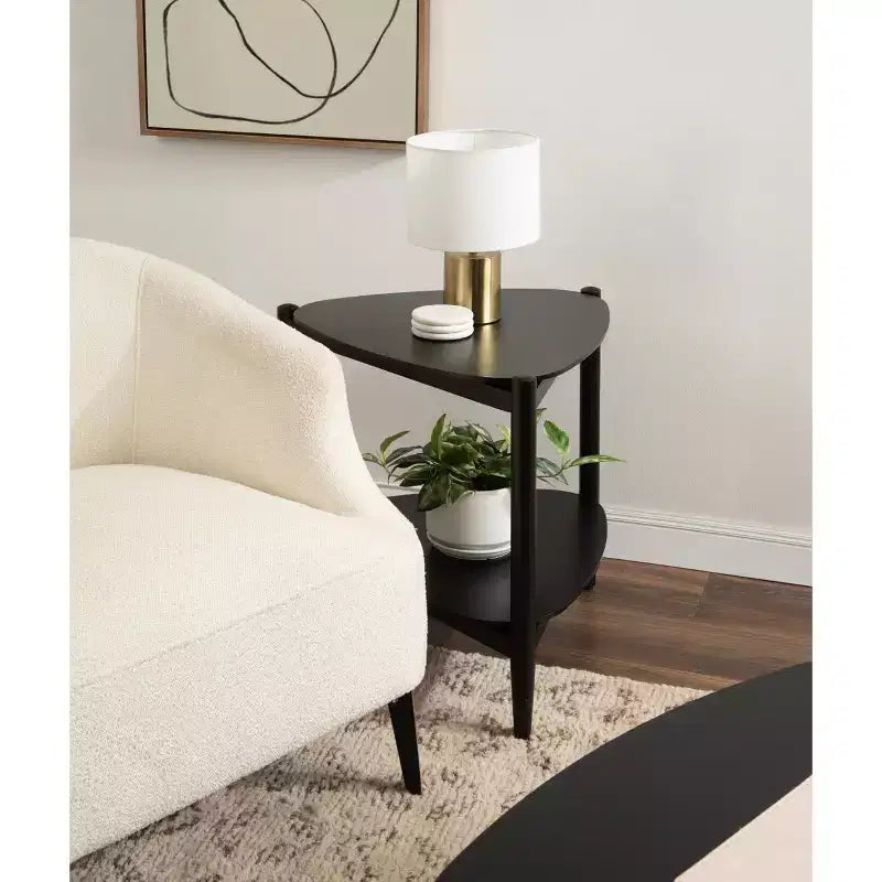 Table d'appoint en bois Knowlton par Kate et Laurel