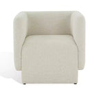 Nene Boucle Barrel Back Chair - SFV5073 - Safavieh Couture