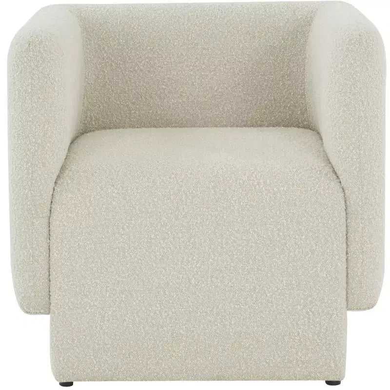 Chaise Nene Boucle Barrel Back - SFV5073 - Safavieh Couture