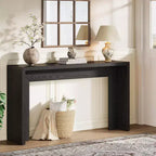 Lantine 55.12 Console de ferme, table de canapé étroite en bois pour entrée, couloir, salon, foyer