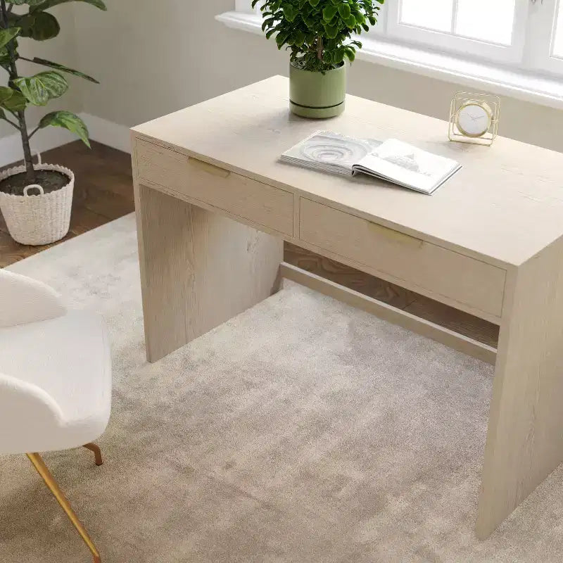 Bureau modulaire 2 tiroirs Martha Stewart Kayden