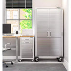 Meuble bas roulant Seville Classics UltraHD 2 tiroirs, 20 x 18 x 34,7