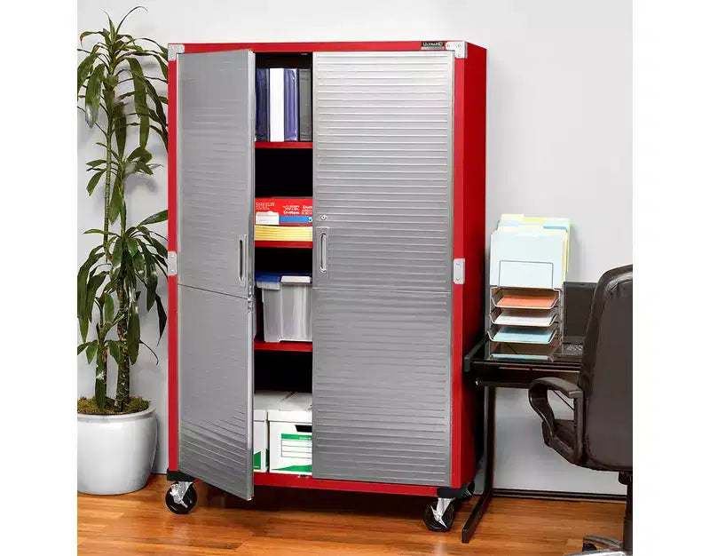 Armoire de rangement à roulettes UltraHD de Seville Classics, 48 x 18 x 72