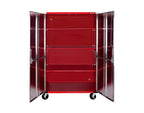 Armoire de rangement à roulettes UltraHD de Seville Classics, 48 x 18 x 72