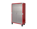 Armoire de rangement à roulettes UltraHD de Seville Classics, 48 x 18 x 72