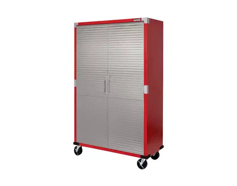 Armoire de rangement à roulettes UltraHD de Seville Classics, 48 x 18 x 72