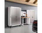 Armoire de rangement à roulettes UltraHD de Seville Classics, 48 x 18 x 72