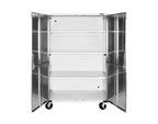 Armoire de rangement à roulettes UltraHD de Seville Classics, 48 x 18 x 72