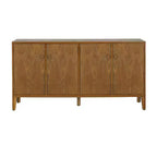 Buffet Christopher Knight Home Vaughan avec quatre étagères réglables et portes