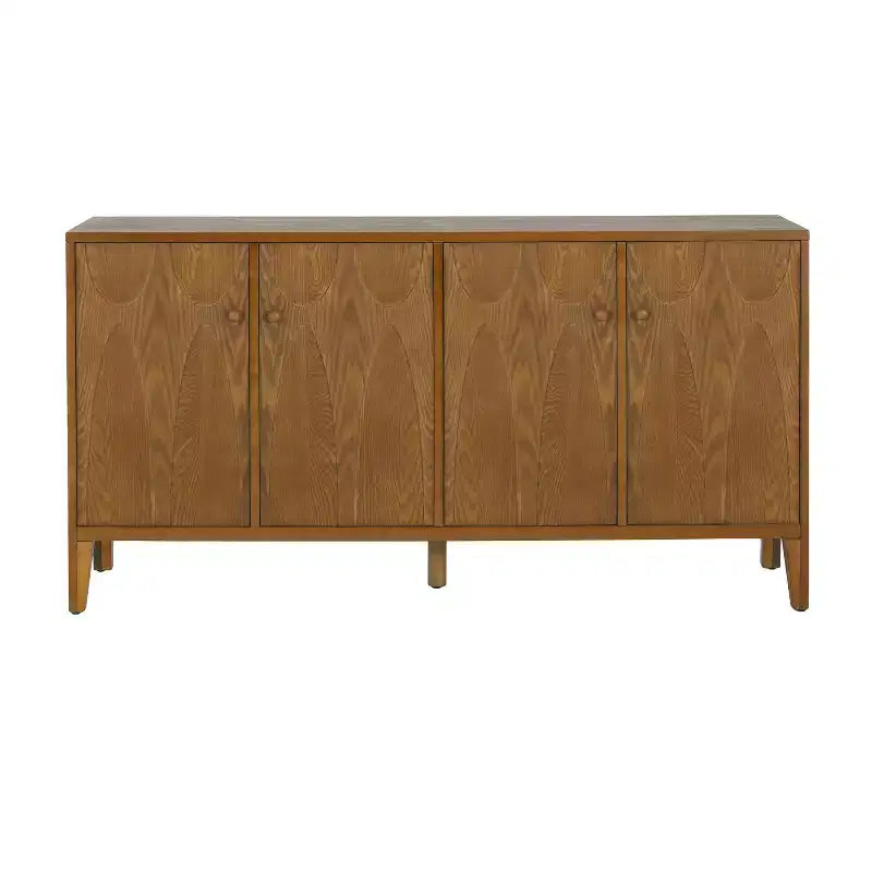 Buffet Christopher Knight Home Vaughan avec quatre étagères réglables et portes