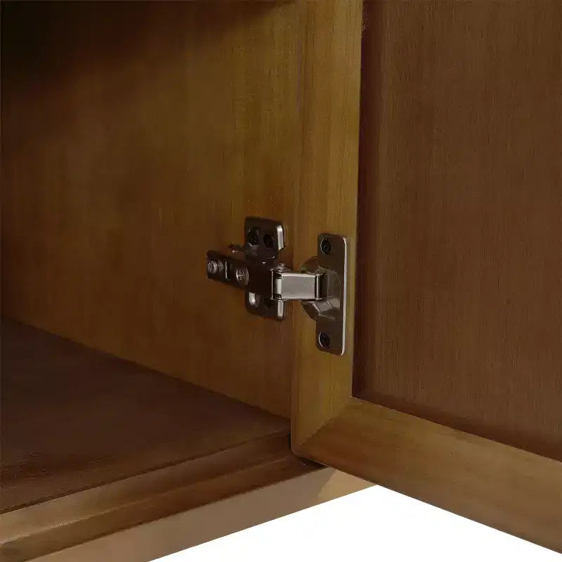 Christopher Knight Home Vincent Armoire de buffet contemporaine en métal avec deux étagères réglables