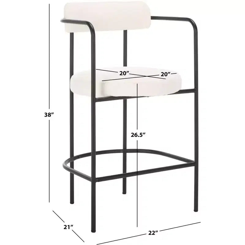 Tabouret de comptoir Andrean Arm - BST3901 - Safavieh