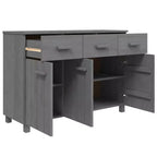 vidaXL HAMAR Buffet de bar avec tiroirs en pin massif