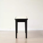 Banc de salle à manger GDFStudio Tiffany en bois massif de chêne de 101,6 cm avec assise en rotin