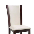 Lot de 2 chaises d'appoint rembourrées en similicuir Simple Relax