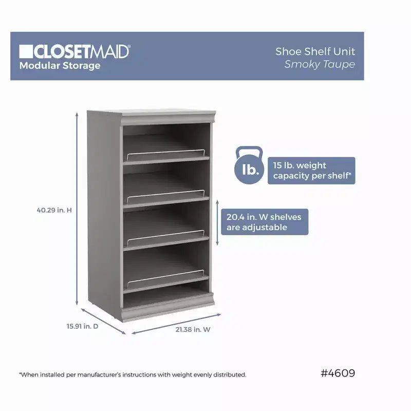 Étagère à chaussures modulaire 12 paires ClosetMaid - ClosetMaid
