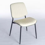 Chaises de salle à manger Vatros, lot de 2, style rétro moderne du milieu du siècle, en similicuir