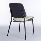 Chaises de salle à manger Vatros, lot de 2, style rétro moderne du milieu du siècle, en similicuir
