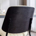 Chaises de salle à manger Vatros, lot de 2, style rétro moderne du milieu du siècle, en similicuir