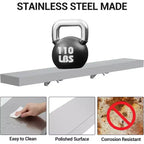 Support de distribution pliable en acier inoxydable 304, support de fenêtre/de service mural pour food truck, food trucks, grills, restaurants