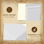 Commode à 15 tiroirs, commode de rangement en tissu, armoire de rangement peu encombrante pour chambre, couloir, salon