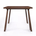 Ensemble de salle à manger 7 pièces en bois rembourré en tissu style moderne du milieu du siècle Christopher Knight Home Kwame