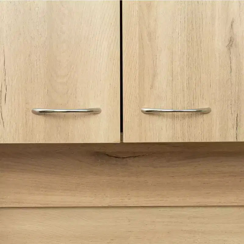 CLIHOME Armoire haute 6 portes 180 cm, buffet de cuisine