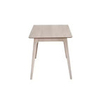 New Classic Furniture, Ensemble de salle à manger Oscar 5 pièces en frêne blanc avec hauteur de comptoir