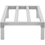 VEVOR Aluminum Dunnage Rack, 48 x 20 Commercial Food Floor Rack, 8 Off the Floor, 1800 lbs Capacity All-Welded Aluminum Storage Rack