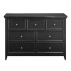 Commode moderne à 7 tiroirs, Armoire à 7 tiroirs, Commode de rangement pour vêtements, Meuble de rangement pour salon