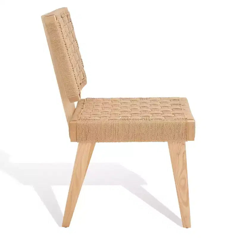 Chaise de salle à manger tressée Susanne (lot de 2) - SFV4121 - Safavieh Couture