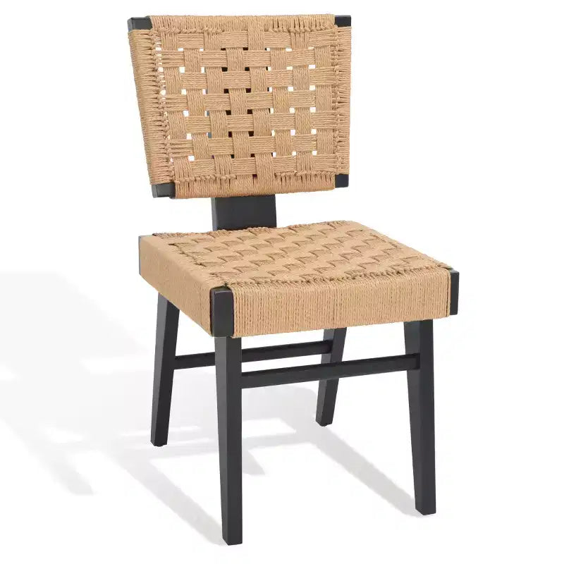 Chaise de salle à manger tressée Susanne (lot de 2) - SFV4121 - Safavieh Couture