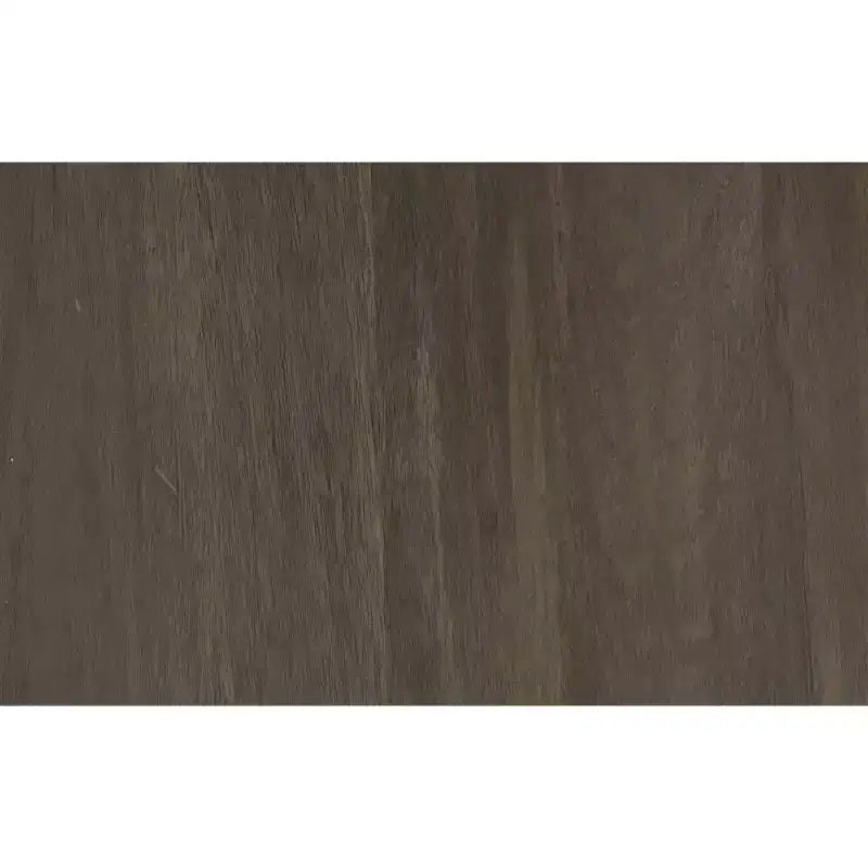 Table gigogne contemporaine ronde 2 pièces en bois de manguier massif Darah de 81 cm de large, entièrement assemblée