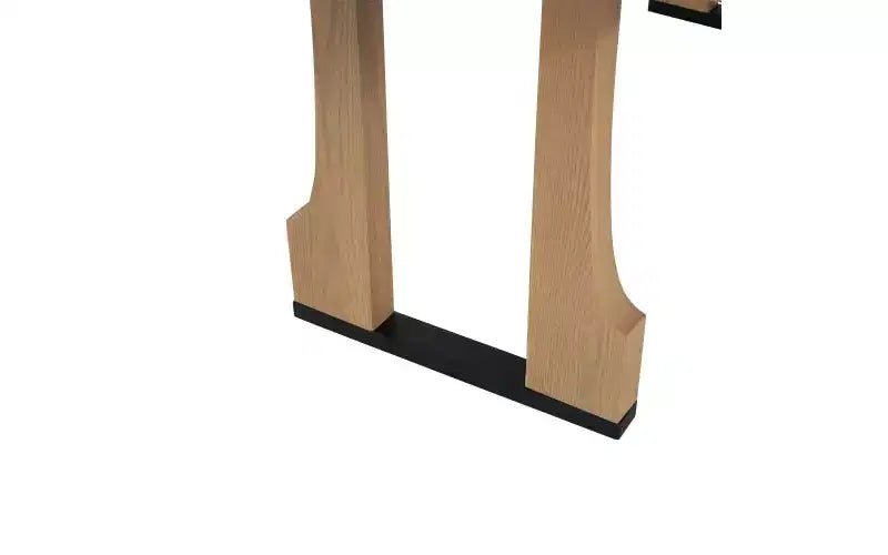 TUYOHW 63 Table de salle à manger rectangulaire pour 6-8 personnes, table de cuisine de style campagnard avec cadre en bois massif pour salon, résistante aux rayures et à l'eau