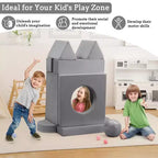 Canapé de jeu modulaire 12 pièces pour enfants, canapé sectionnel créatif pour salle de jeux et chambre à coucher, canapé pour tout-petits pour dormir, lire et jouer imaginatif