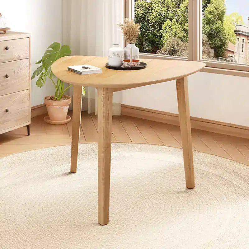 GDFStudio Dennis 35,91 Table triangulaire moderne en bois