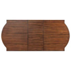Ensemble table à manger extensible en bois avec banc, ensemble de table de cuisine 6 pièces avec rallonge amovible et 4 chaises de salle à manger rembourrées, beige, expresso