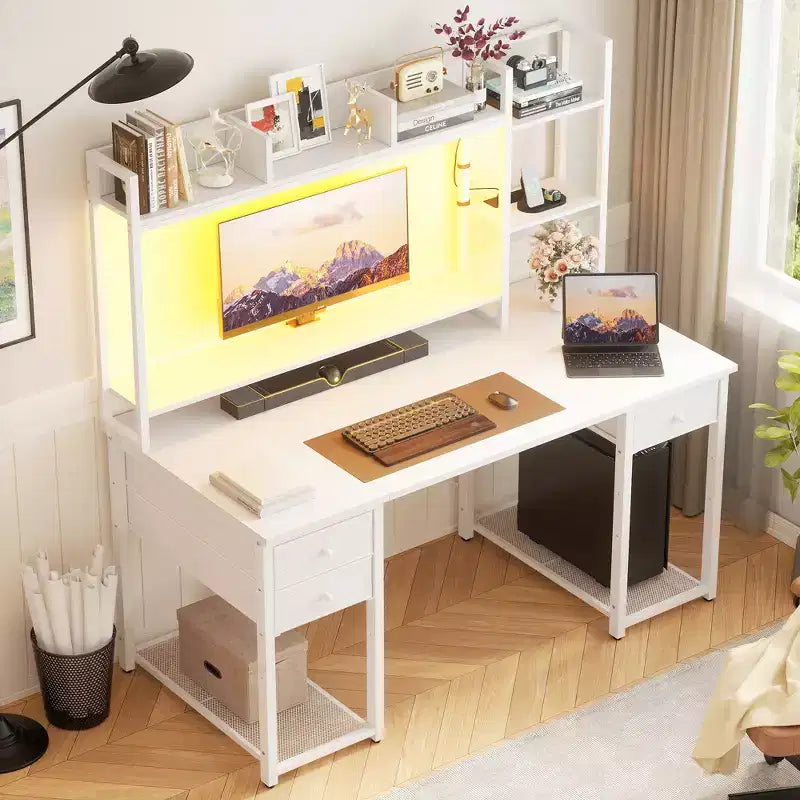 Computer Desk with Drawers