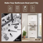 Meuble d'angle de rangement, petit meuble d'angle de style fermier avec porte et étagère réglable, meuble étroit pour salle de bain, salon, cuisine