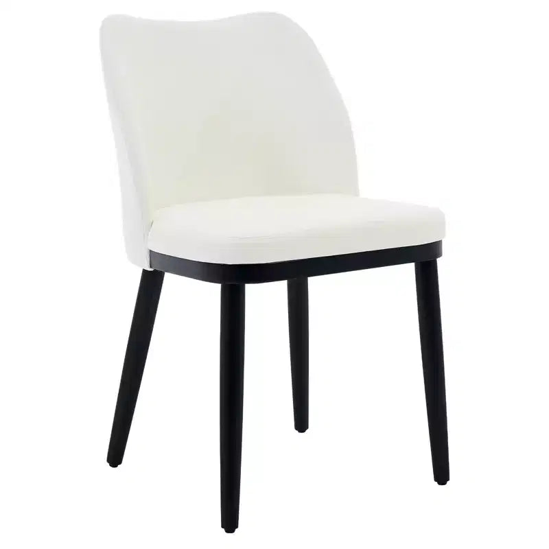 Chaises de Salle à Manger Lot de 6. Chaises de Cuisine Rembourrées avec Assise Capitonnée et Pieds en Bois pour Cuisine. Salle à Manger. Restaurant. Café.