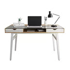 HomeStock Kids Desks with Open Storage Shelf