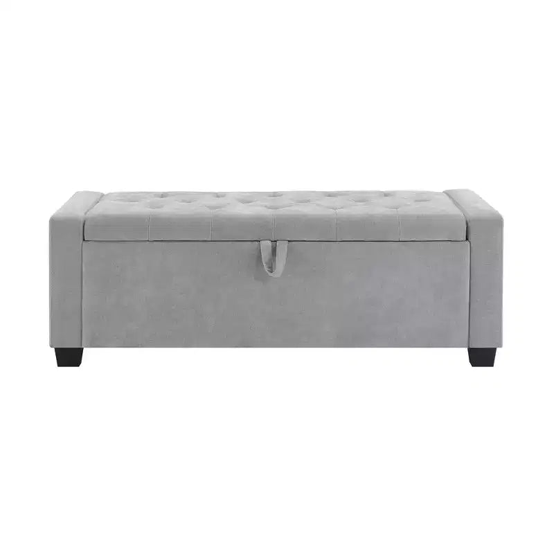 GDFStudio Norwyn Pouf de rangement rembourré 48