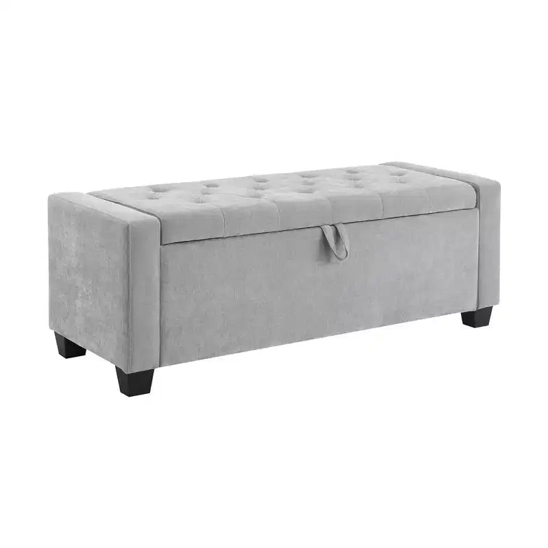 GDFStudio Norwyn Pouf de rangement rembourré 48