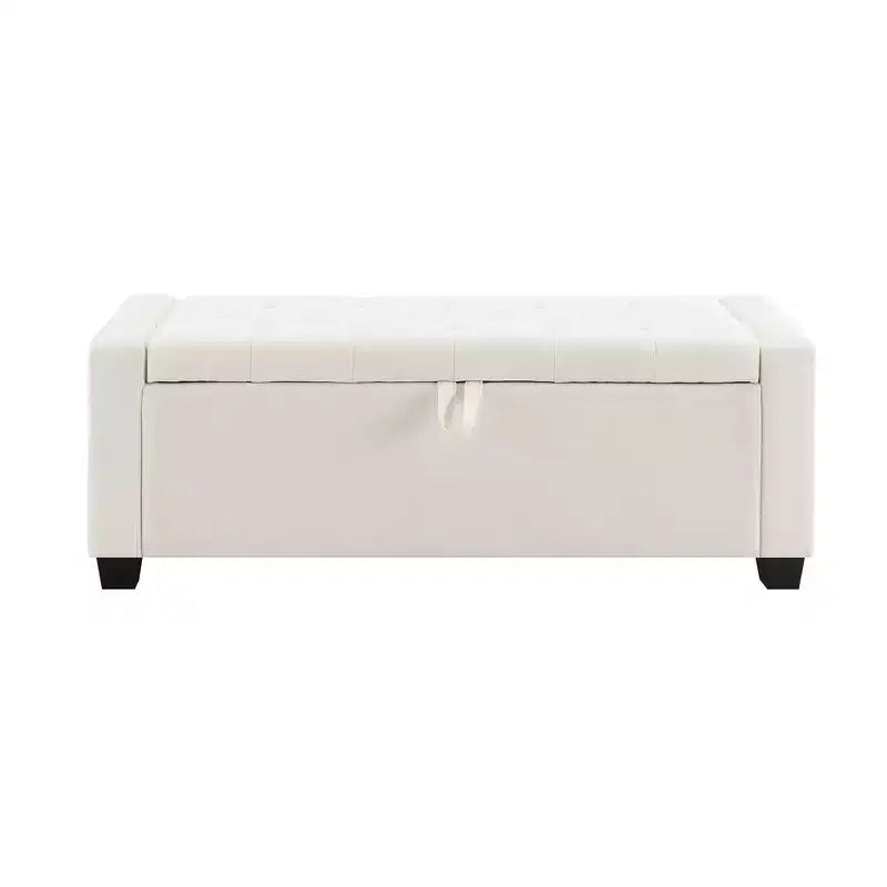 GDFStudio Norwyn Pouf de rangement rembourré 48