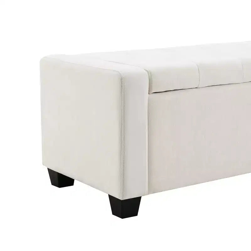 GDFStudio Norwyn Pouf de rangement rembourré 48