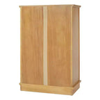 Christopher Knight Home Bradley Armoire de Rangement Moderne de Style Ferme en Bois avec 8 Portes Vitrées