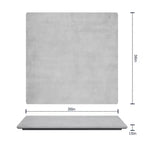 Plateau de table Flash Furniture Acadia TopGuard HPL, bord sans couture, résistant aux rayures et aux taches, qualité commerciale