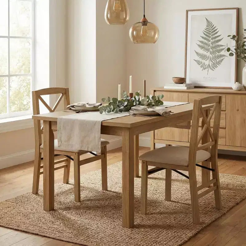 FurnitureR Lot de 2 chaises pliantes de salle à manger avec assise rembourrée, chaises pliantes pour cuisine, salle à manger, petit espace, chaises d'appoint peu encombrantes