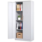 Armoire de rangement de garage en métal 72H, armoire de rangement en acier verrouillable pour outils, armoires hautes pour systèmes de rangement de garage, armoire à dossiers verrouillable